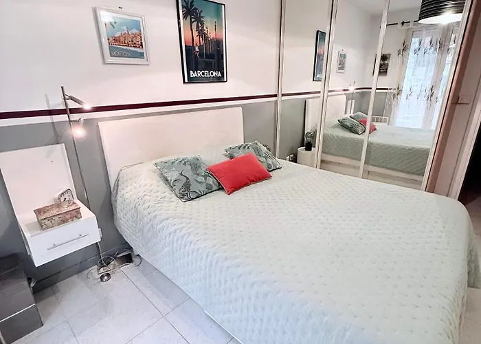 Le Mentonnais - 2p Central, Proche & Gare *